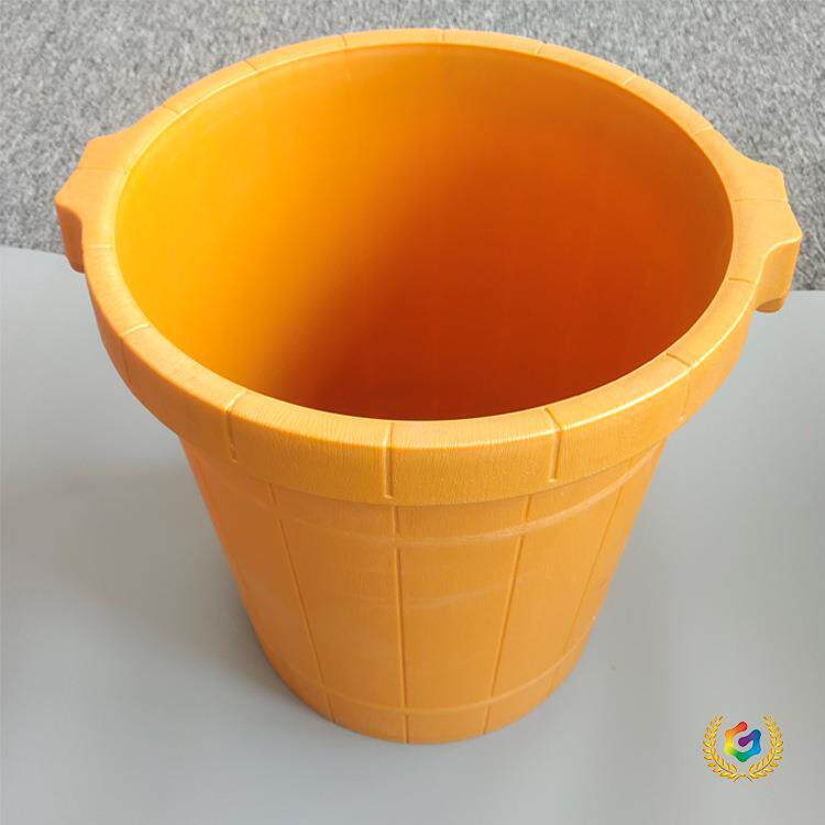 ?足疗足浴牛筋塑料泡脚高桶耐摔加厚家庭洗脚沐足盆一件代