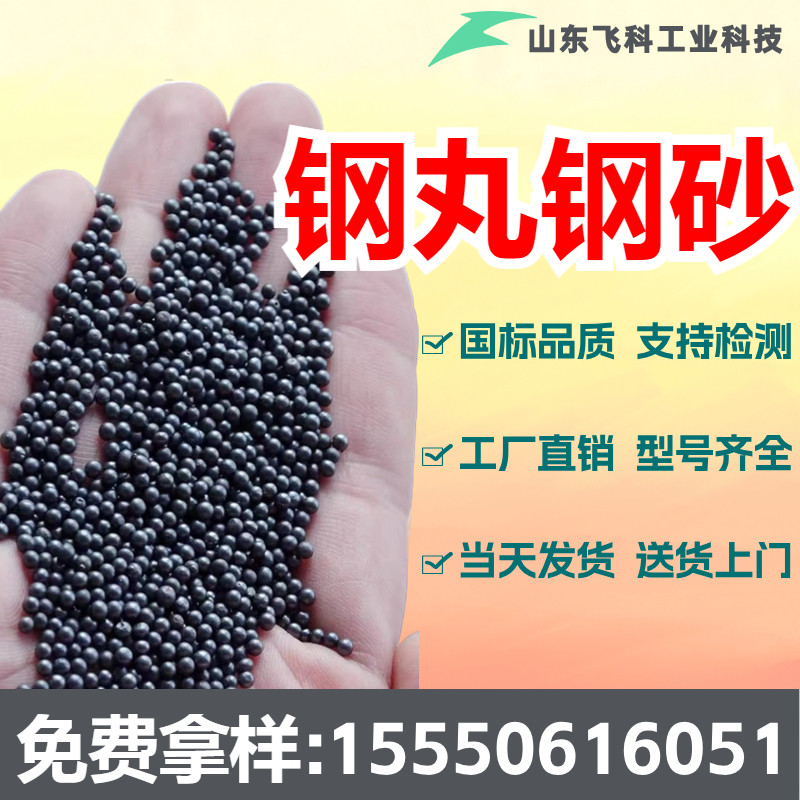 抛丸机钢丸钢砂不锈钢丸钢丝切丸合金铸钢丸配重钢沙抛光喷丸喷砂