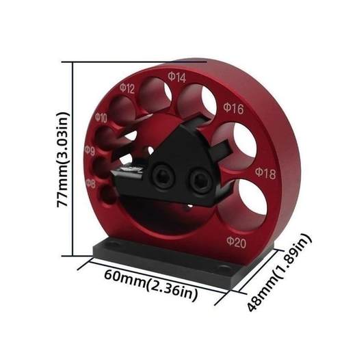 8孔电可钻圆车器调式车方圆木棒木榫长条变圆木FMS条木工