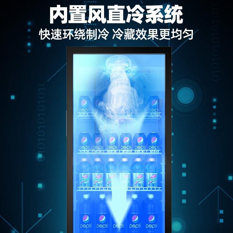 猛世冷藏展示柜饮式料柜174商用保鲜双柜冰立超市啤箱酒冰柜单门