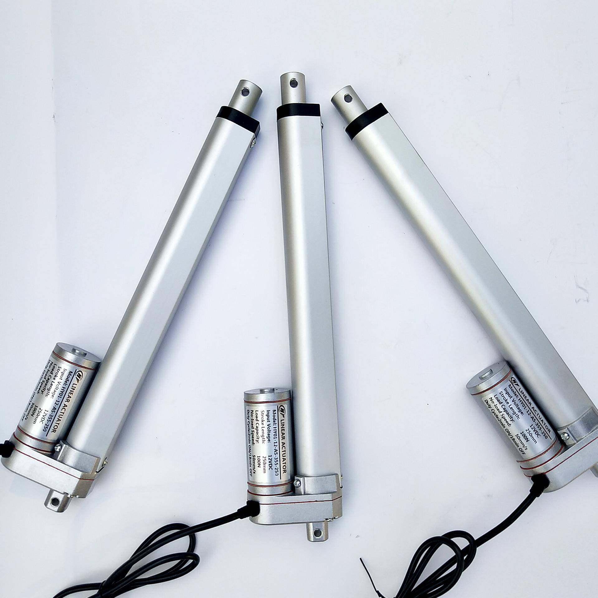 流电动推杆配件降推杆器自动升推窗器伸缩杆50mm行1程COR12v24v36