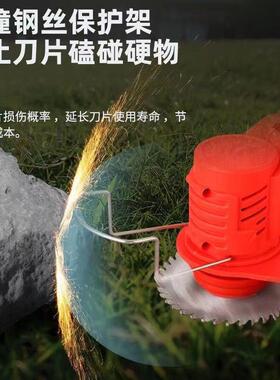 电AMZ割果草机小型家用充电多功能除草锂电草动坪机园农机用割草