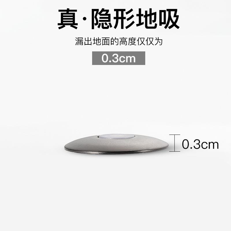 隐藏式地吸门形门BFM-隐形顶碰门档门挡门阻房门防撞器隐门限位器