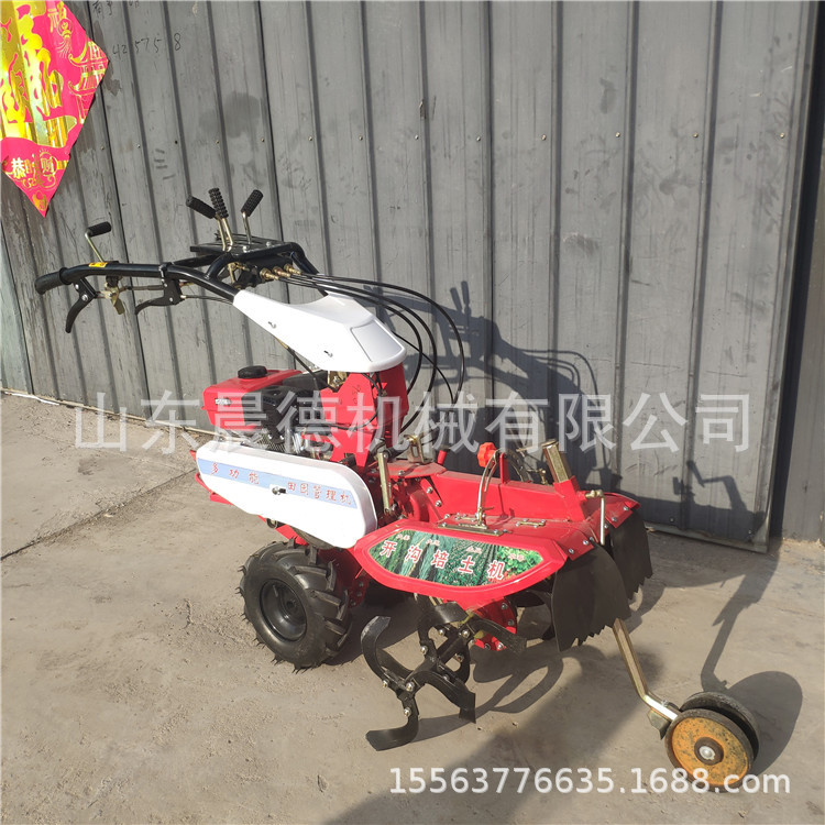 手扶柴油10马力农用开沟培土机