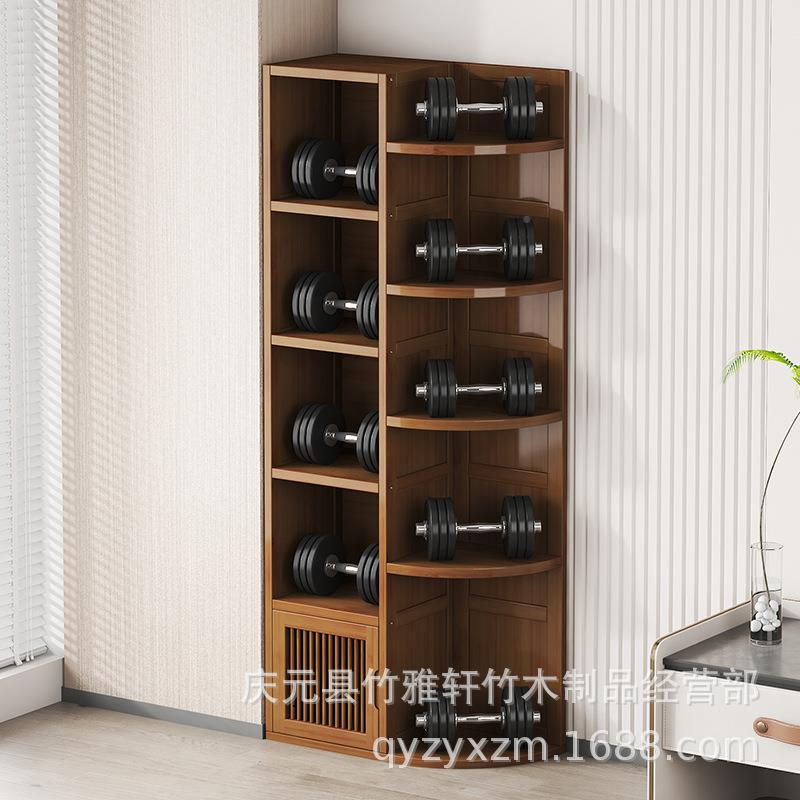 转437现代角柜置架客厅墙角储物物柜三角形卧室角落边角柜置柜物