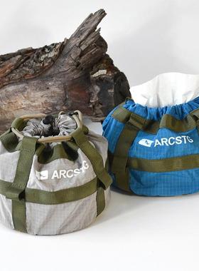 836ARCS束TG多功能收纳袋B多用G纸SI户外超轻野营口袋抽绳巾包C水