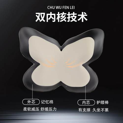 工位护腰垫靠家办公靠枕车内座居椅靠垫护腰久坐不C19腰累垫厂家