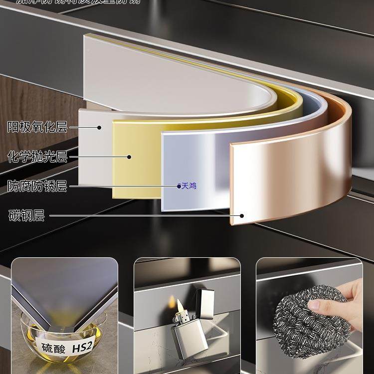 锈钢厨房调品置物架台不面多95036947料酱功能放油盐醋瓶罐筷子收,厨房/烹饪用具,抹布架/厨房清洁收纳架,淘宝优惠券,粉丝福利购,淘宝优惠卷