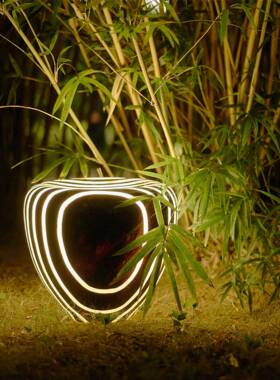 户外创意LED仿真石头装饰灯别墅花园庭院灯公园景区草坪灯