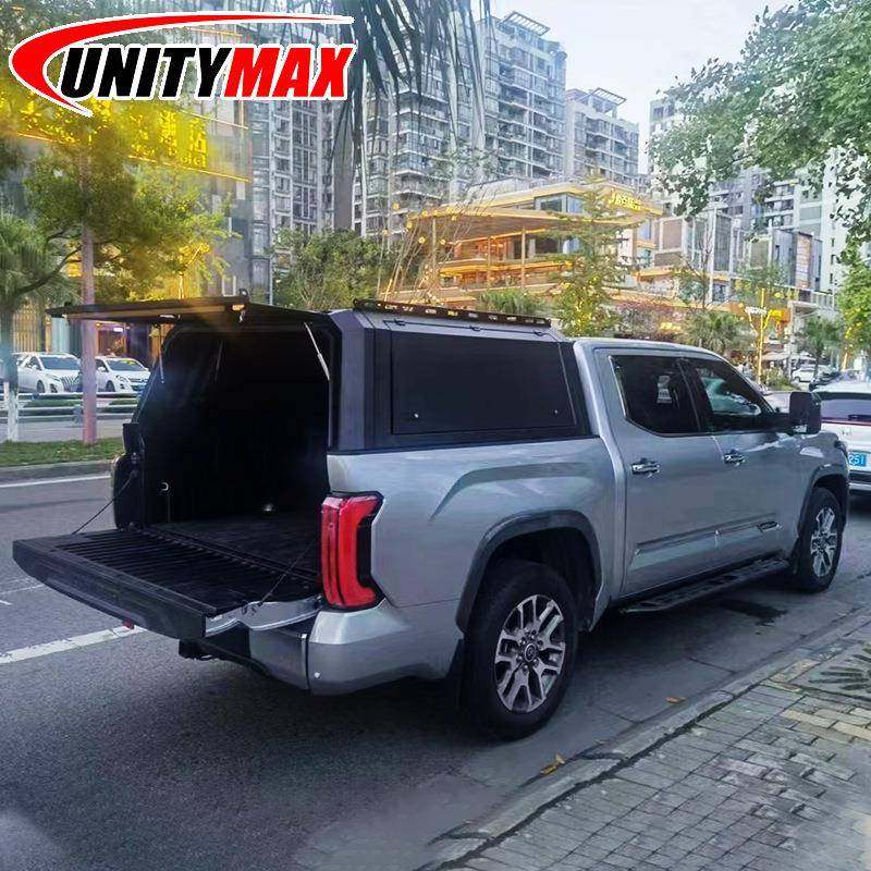 适用于ToyotaTundra2022+皮卡后盖钢化玻璃皮卡高盖Canopy
