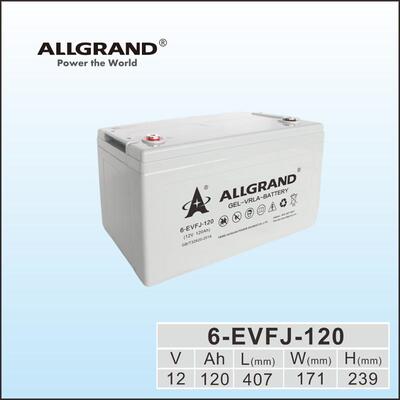 销售奥冠胶体铅酸蓄电池12V120AH6-EVFJ-120800次现货