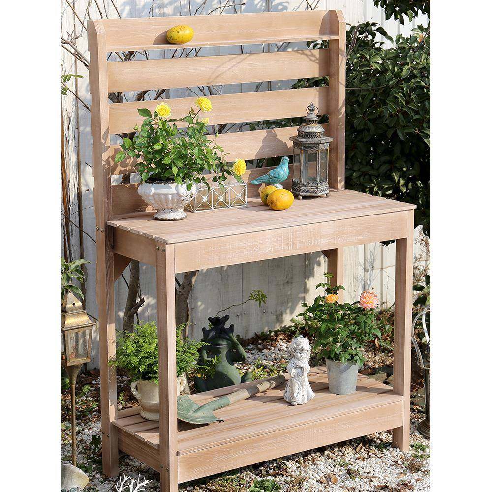 木质花架园艺操作台美式乡村花园庭院操作桌工具桌花盆架置物架,机械设备,其他机械设备,淘宝优惠券,粉丝福利购,淘宝优惠卷