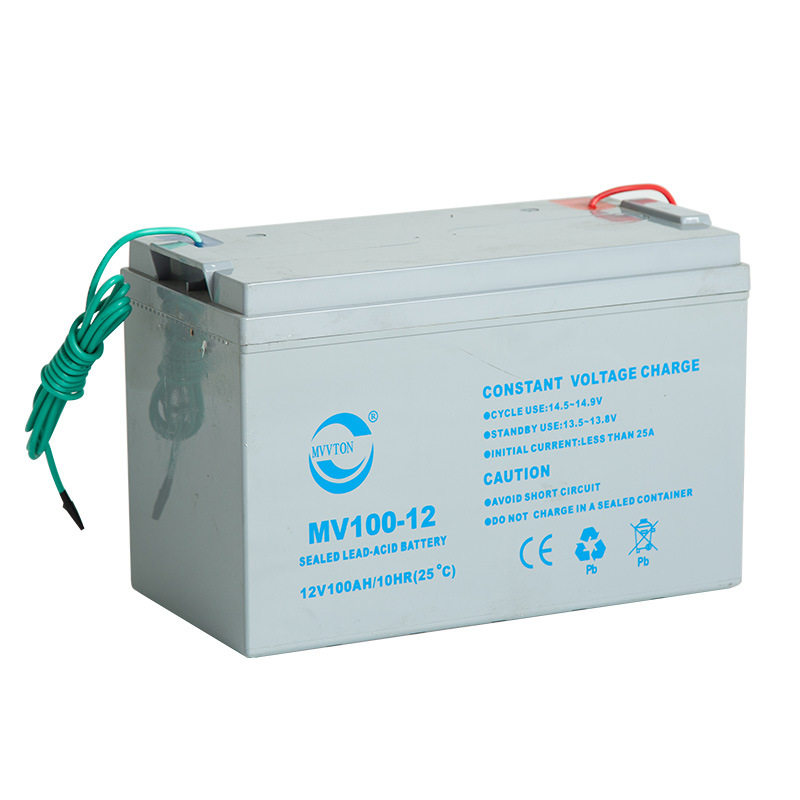 厂家供应太阳能铅酸电池路灯蓄电池12V100AH
