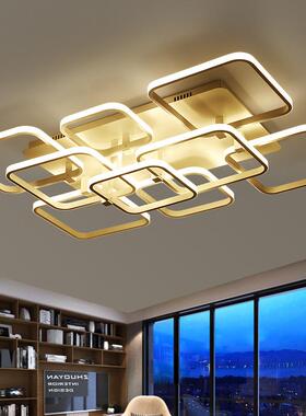 led吸顶灯客厅后现代卧室灯简约现代长方形大厅灯饰创意餐厅灯具