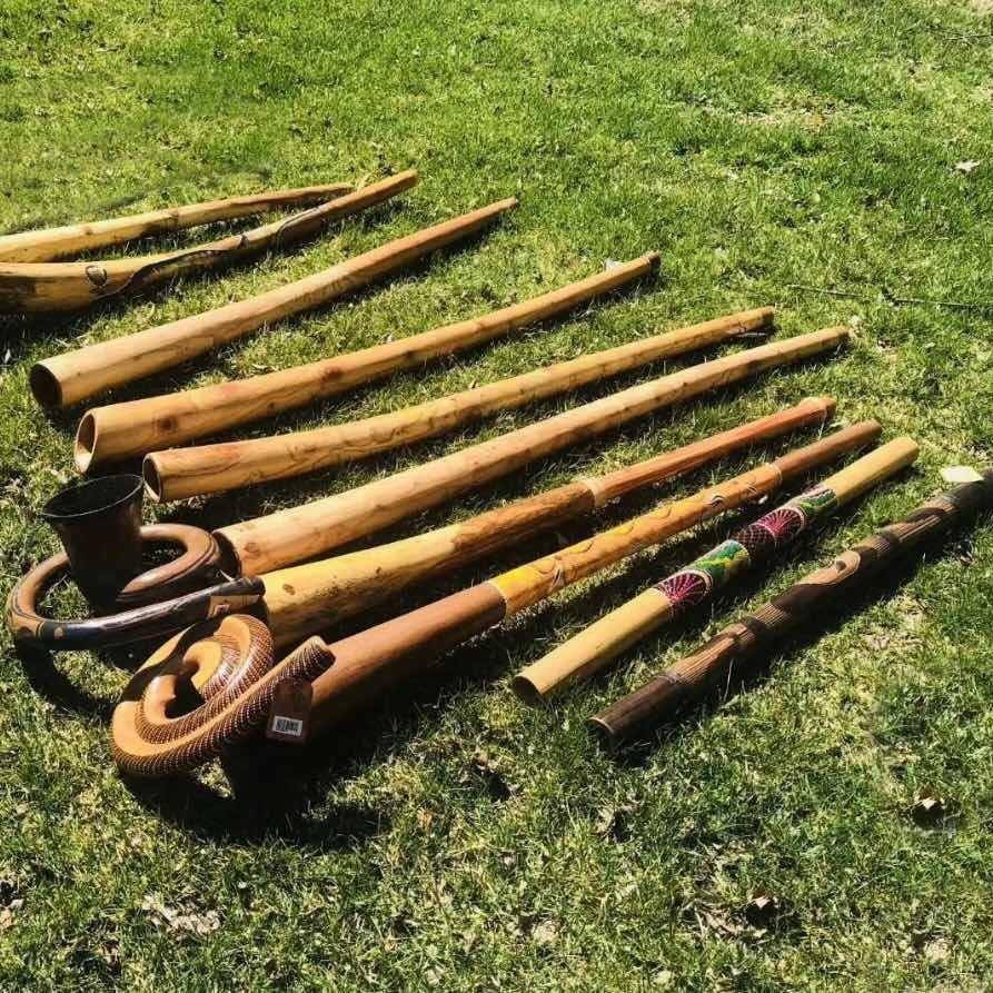 德瑞Terre迪吉里杜管Didgeridoo柚木演奏级澳洲吹管声音疗愈乐器