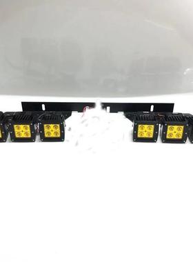 适用17-20年福特猛禽F150原车前杠角灯LED黄色日行灯防雾灯辅助灯