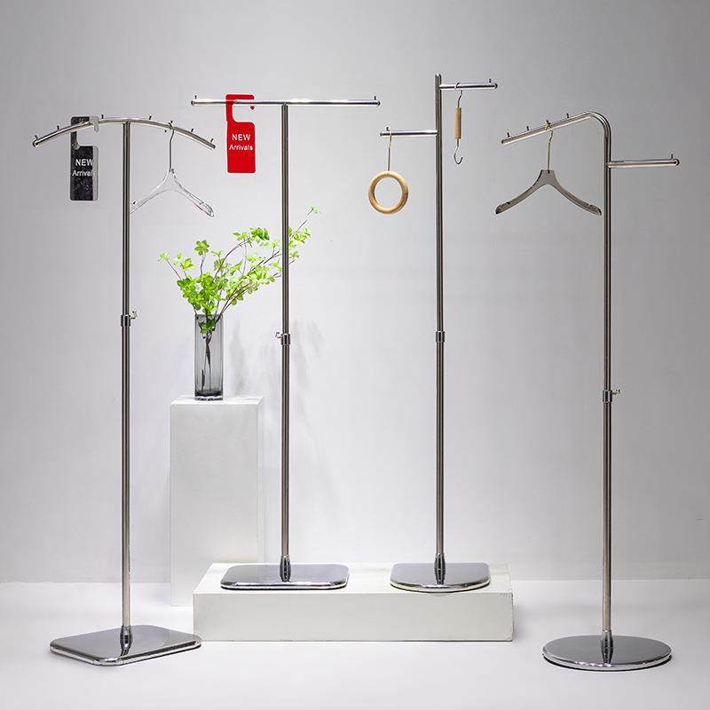 服装店落地不锈钢男女装店中岛货架落地式正挂衣架衣帽陈列展示架,纺织面料/辅料/配套,纺织机械配件,淘宝优惠券,粉丝福利购,淘宝优惠卷
