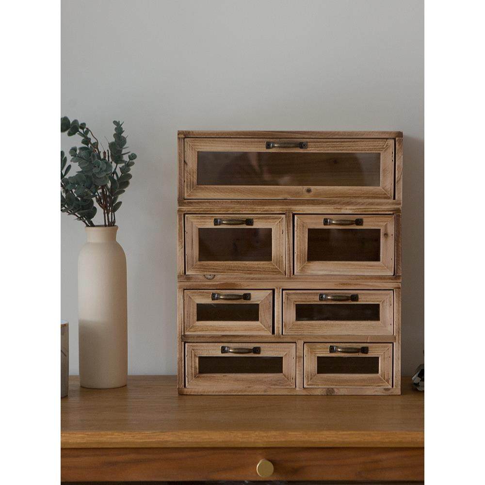 日式复古实木杂物纹桌面手账收纳工具胶带盒抽屉钥匙火烧整理盒子,纺织面料/辅料/配套,纺织机械配件,淘宝优惠券,粉丝福利购,淘宝优惠卷