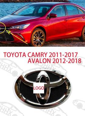 凯美瑞CAMRY2011-2017AVALON2012-2018美版前中网标牛头标