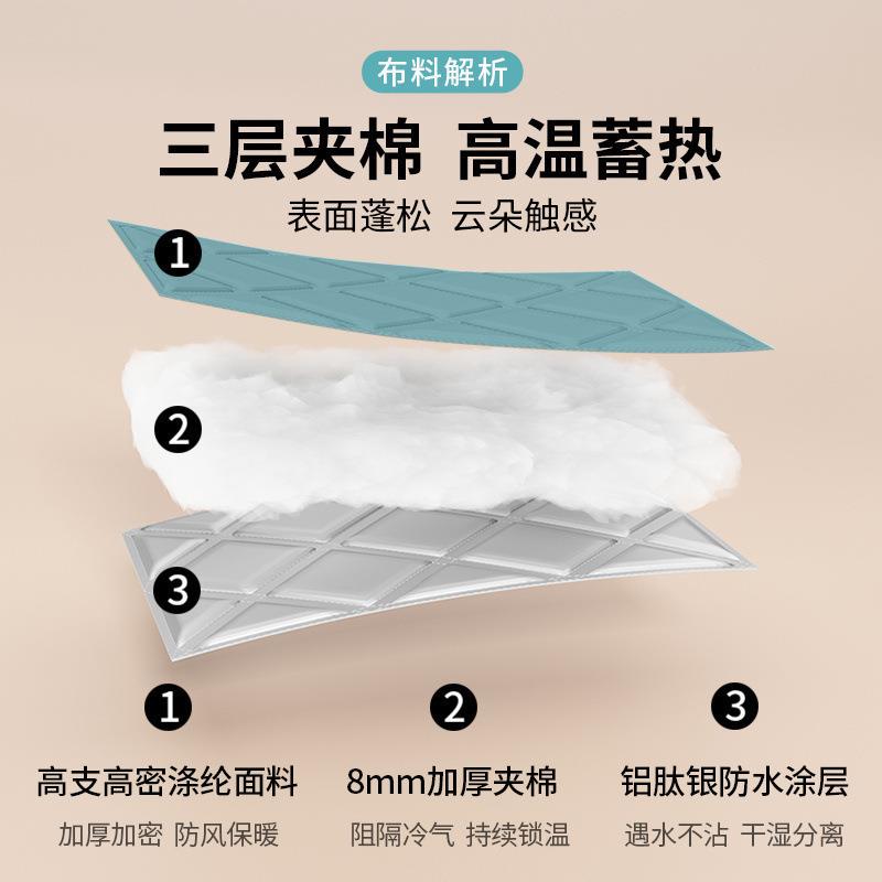 澡浴罩帐家用加浴厚夹棉冬天洗澡暖保温浴室防ISN水保免打洗孔