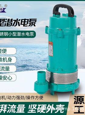 Q潜DX水污水泵清水泵系水列抽水鱼浇灌排泵抽水AAI泵排污塘养殖