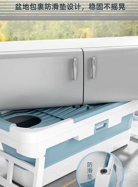 泡澡桶大可折叠家用浴桶成人身F968MMMM汗蒸大人浴缸儿全童洗澡盆