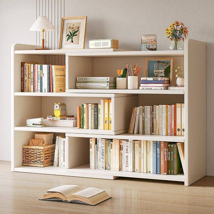 储桌面多层置物桌上收纳书架物柜办XUP公室落地架小书柜生家用柜