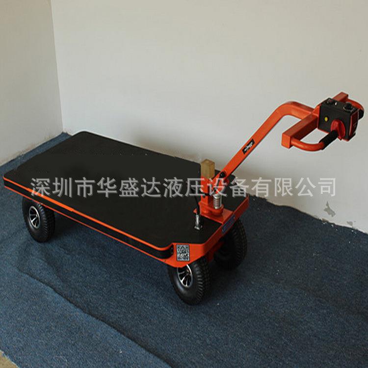 动手PCI拉车电手牵动平板小型电走平板车电驱动车电平板车