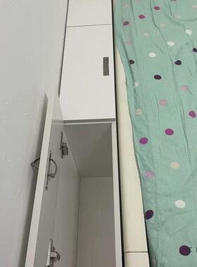 定制实木储夹缝柜床边夹缝柜长条窄柜床收纳柜藏加宽加长NQX边柜