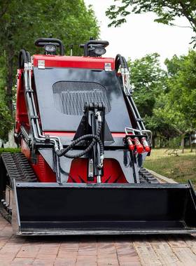 出口波兰小铲型滑装载机筑KMK垃圾清建运小移车履带式多功能滑移