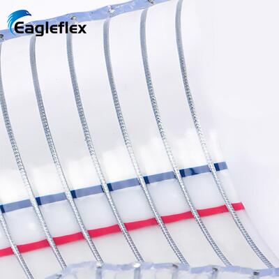 内径220钢软管透明加厚大耐口径c腐蚀耐负压pv钢丝RMM丝管