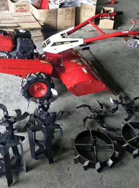 柴松油水冷自草走式四驱后丘悬微耕机果园旋耕土锄机KSD山地陵多
