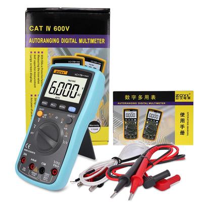 VC1仪7B带温度测量智能+防烧表数显万用表WMJ众电测ZOYI牌多用表