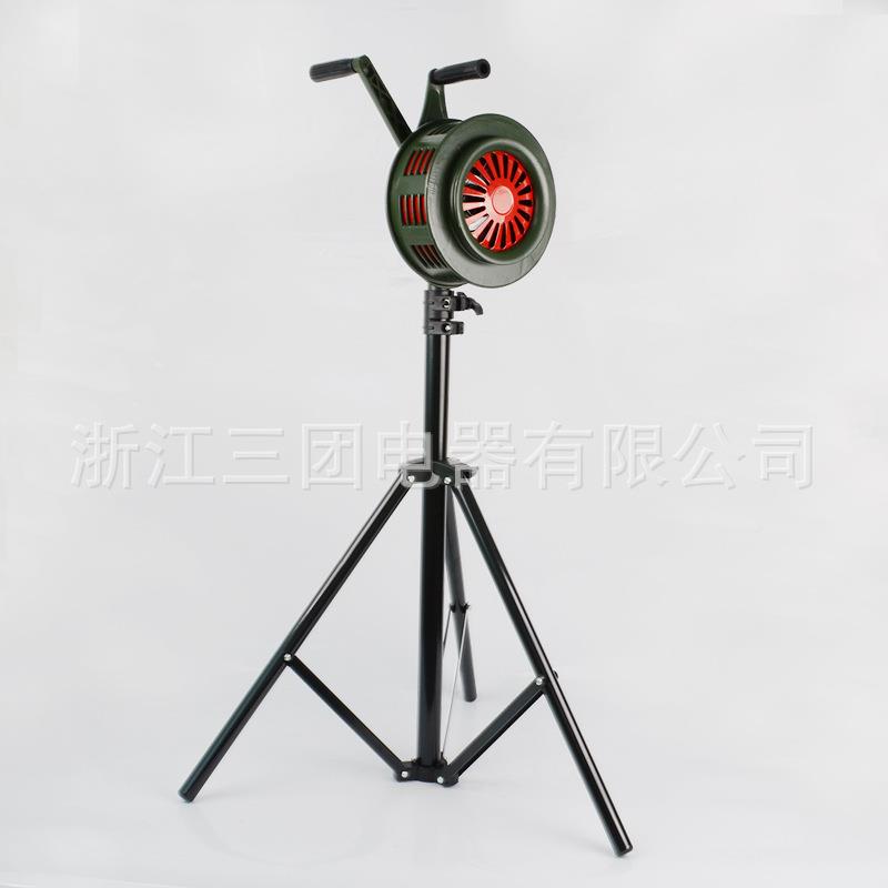 Y-S20AAPK200B200L带支架固定可伸缩大功率手0摇报警器LK-101200