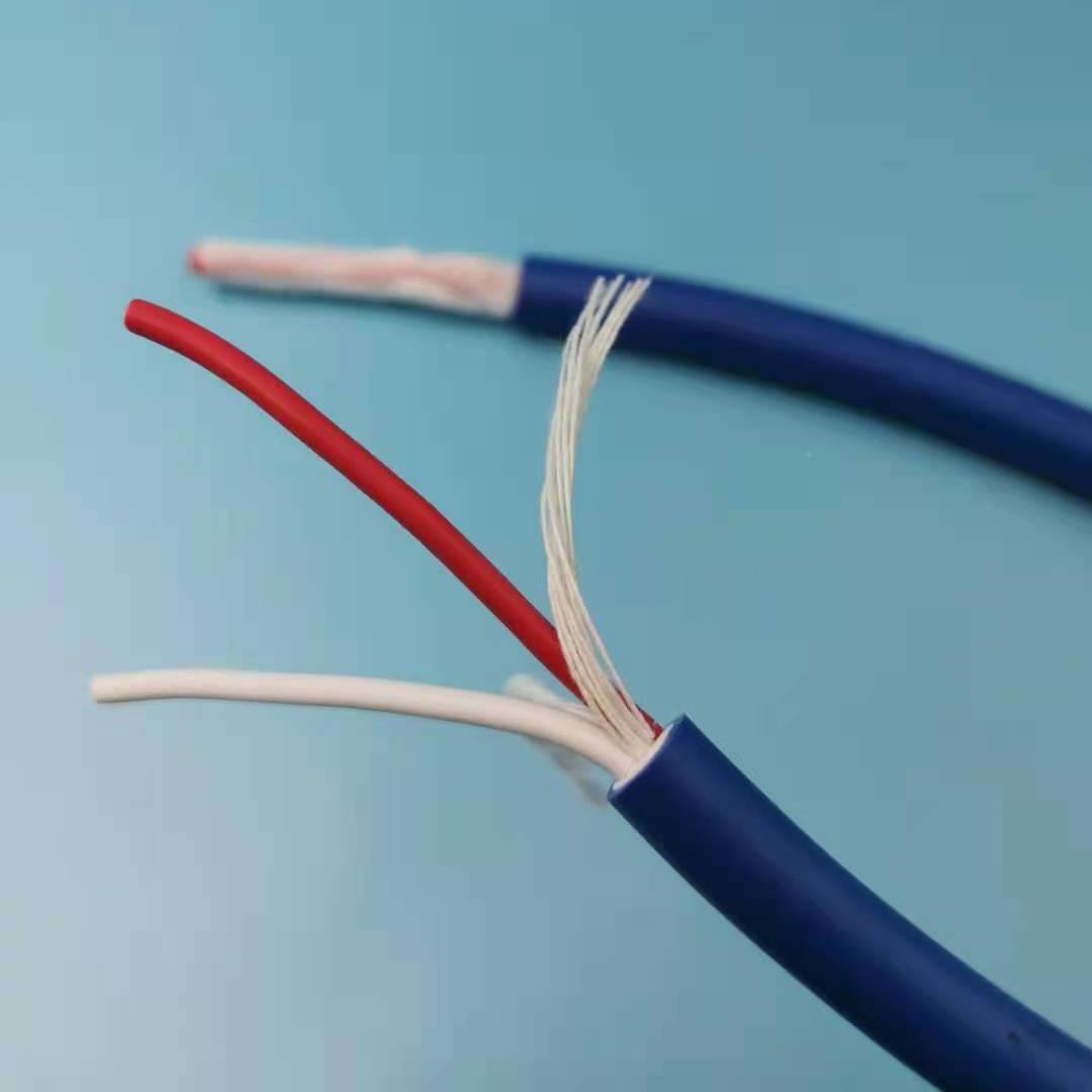 舞台音响程专用层软蓝色双工护套柔音响LVN线阻燃100米