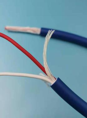 舞台音响程专用层软蓝色双工护套柔音响LVN线阻燃100米