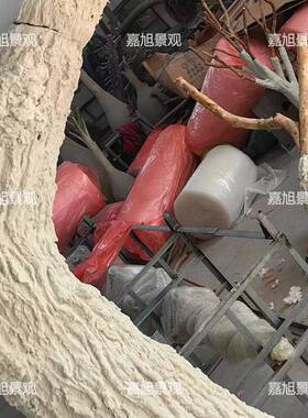 仿真璃钢松c树造景室HZD玄玻关人造假迎客松Artifiialpi内netrees