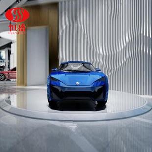 台汽转台展车厅旋转展示台工业展览电旋转车库调头UJF旋转台动旋