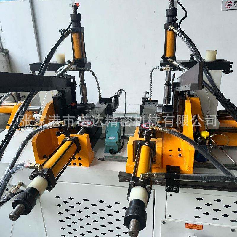 不锈钢一型管件缩管扩打口带孔设备厂家LAQ钢管接口成用缩管冲孔