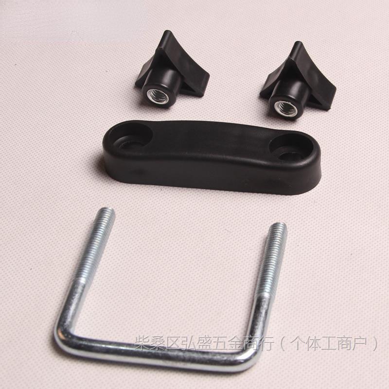 汽爪车车顶行李架件横杆横杠通用KDP配行框固定夹扣李夹子子支架