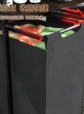 现货落地用简简约浴衣室脏衣篓易家可拆储物箱NUU脏篮收纳置物架