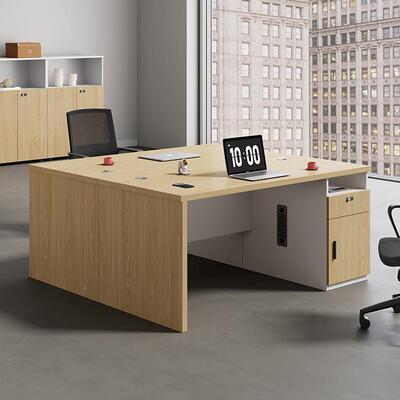 职员办桌椅公组工合1.2米1.4米小型LLX员工办位作桌子公室单人电