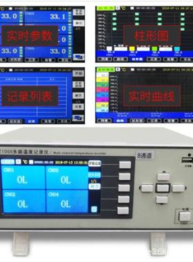 DYQ华知科PZP032S多路温度仪列表显示数值电KJ1T型热偶Z1056S
