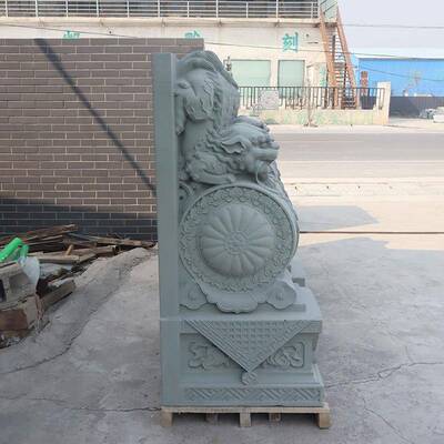 石雕门墩鼓石一石对天然花岗岩子鼓狮门当石庭院别抱墅UGD大门口