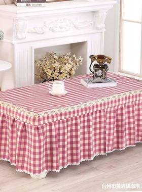 几桌布丝长方形茶几罩子茶几布罩客茶厅UYZ茶盖几罩子田蕾园茶几