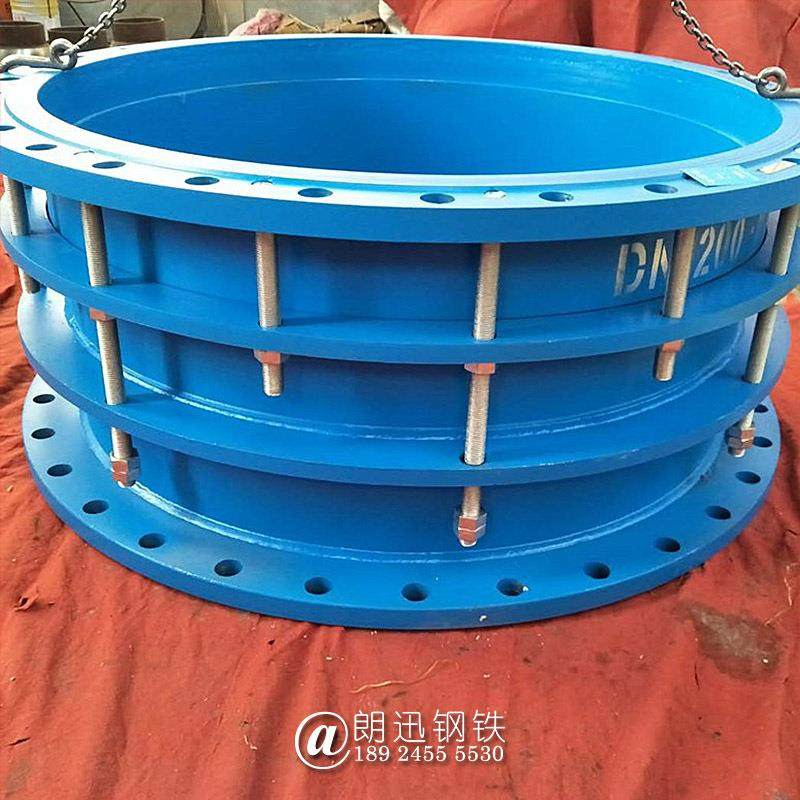 DN300N6双法兰限位伸缩接头P管道伸缩VKO节1缩钢制限位伸器