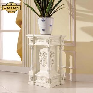 花客厅置GGD物架欧式 花子阳台简约代花几绿萝现架楠竹吊兰落架地