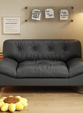 小型双云朵懒户人沙发UCH卧室小型奶油风阳台床边人迷你休闲单人