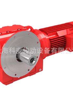 斜齿轮传动减速箱型号M67-ONN1RK66r-4W减速比输转出速