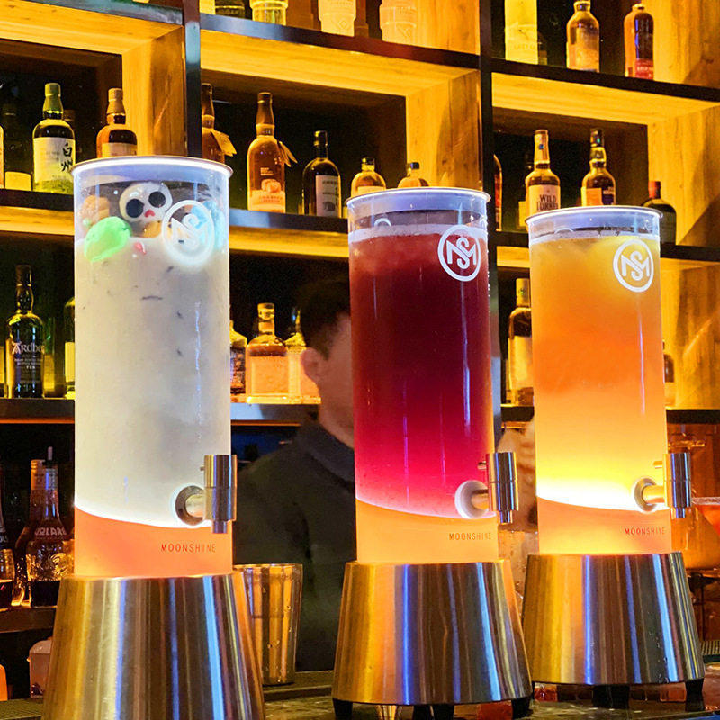 2/3/厂家现货酒吧KTV啤酒发光酒炮扎啤桶分酒器 酒具啤酒桶鲜啤桶